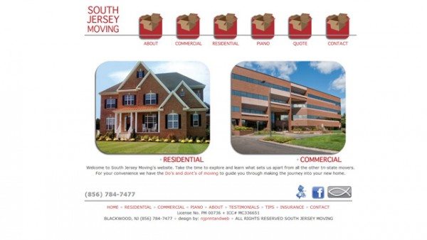 South Jersey Moving Website Icon