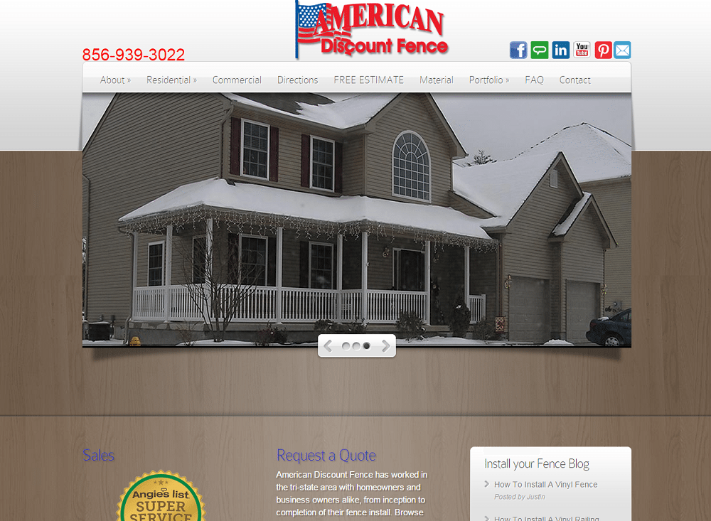 american discount fence