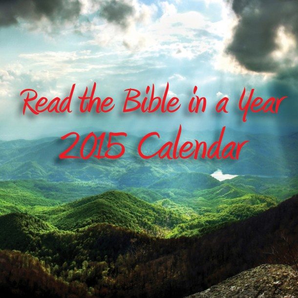 Bible Calendar Printing