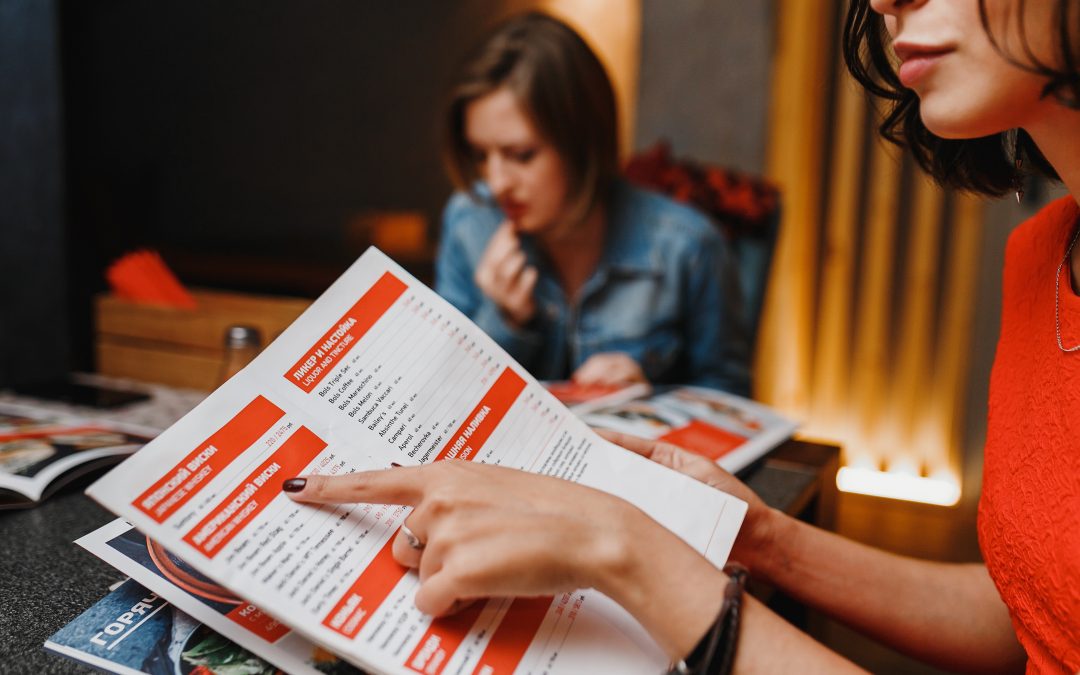 5 Tips For Printing Fine Dining Menu